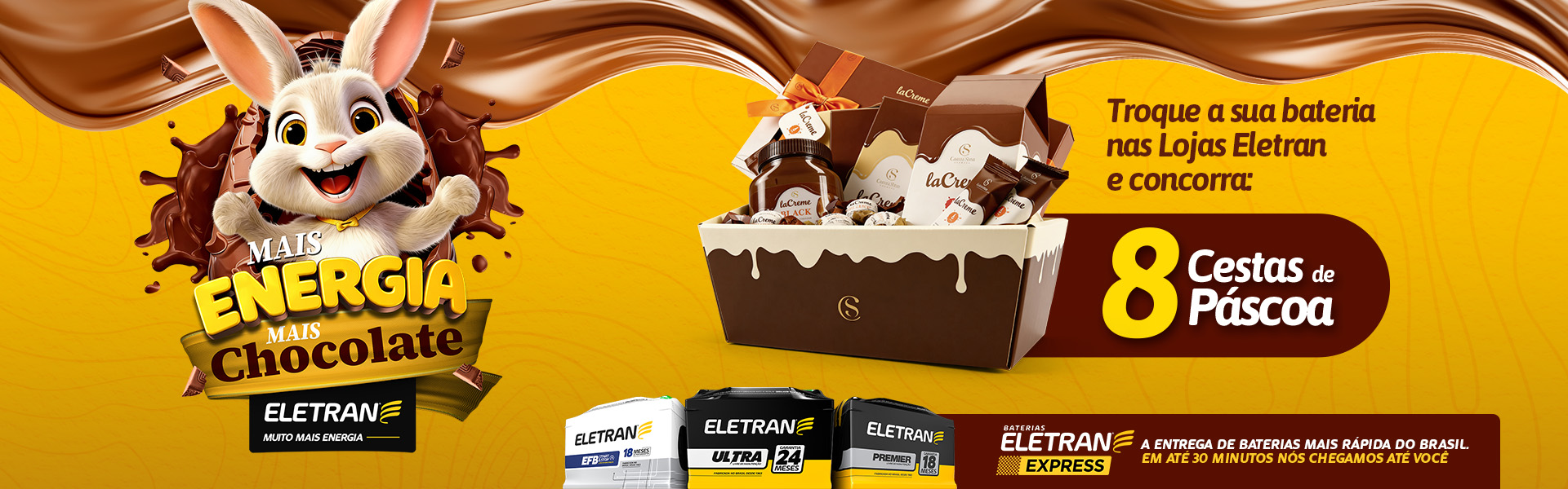 Lojas Eletran | Baterias Eletran - Desde 1963