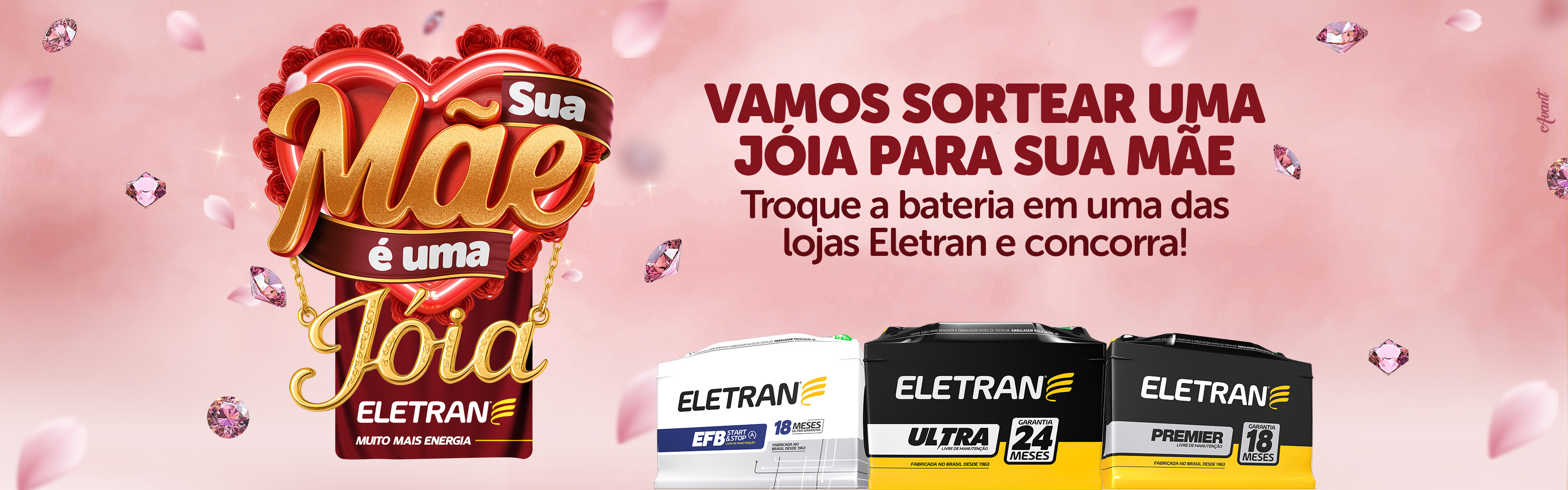 Lojas Eletran | Baterias Eletran - Desde 1963